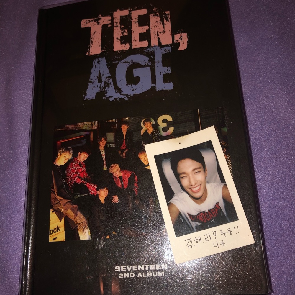 Seventeen Teenage album (used)